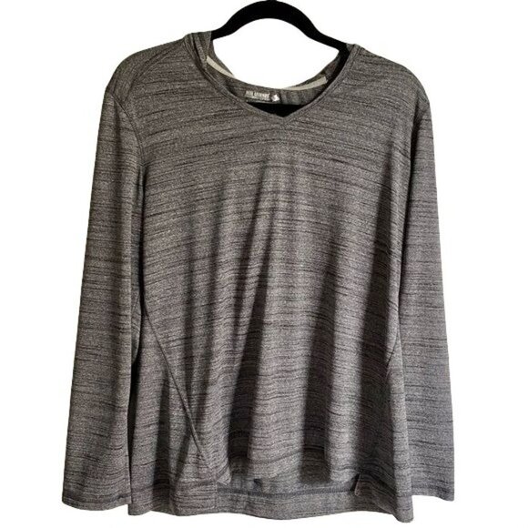 Reel Legends Gray Pull Over Hoodie Womens Large - Picture 4 of 8